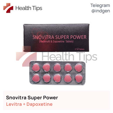 Левітра SNOVITRA SUPER POWER  купити ціна відгуки інструкції