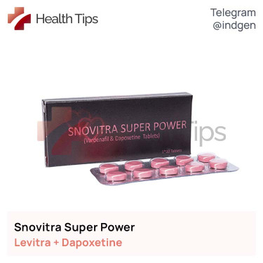 Левітра SNOVITRA SUPER POWER  купити ціна відгуки інструкції