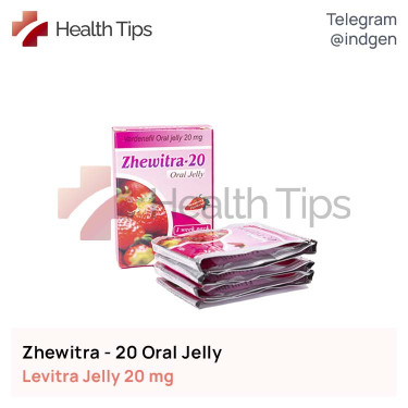 Левітра ZHEWITRA ORAL JELLY 20 купити ціна відгуки інструкції