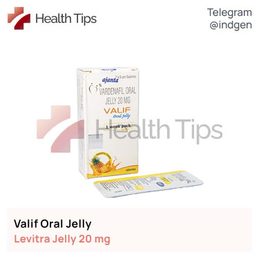 Левітра VALIF ORAL JELLY купити ціна відгуки інструкції
